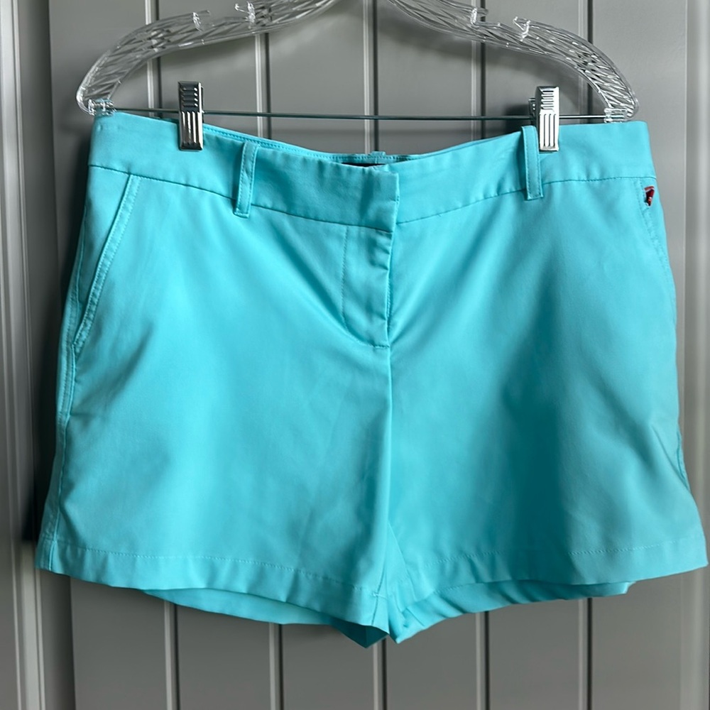 Montauk teal boat shorts